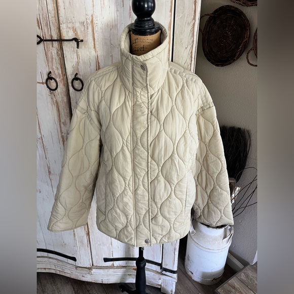 New Mango oversized quilted anorak jacket - Picture 10 of 11